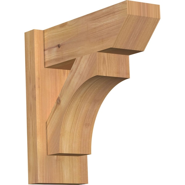 Ekena Millwork Westlake Slat Smooth Outlooker, Western Red Cedar, 5 1/2"W x 14"D x 14"H OUT06X14X14WTL06SWR - main